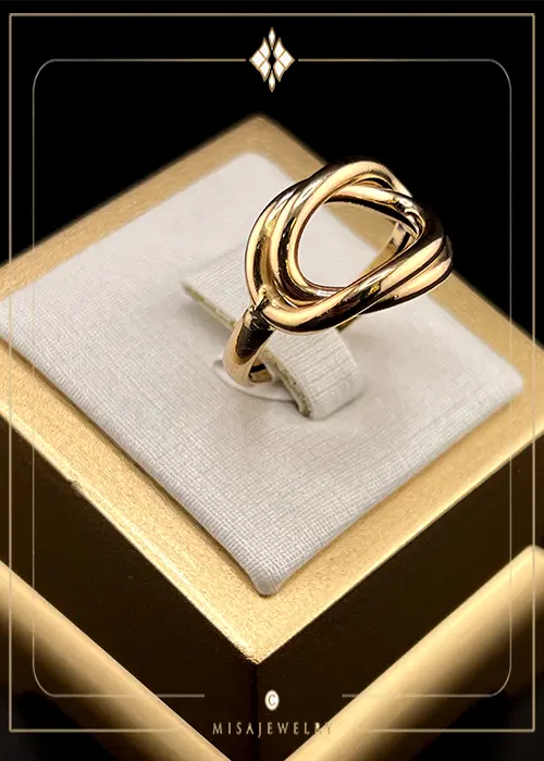 curved-omega-gold-ring-1 انگشتر طلا امگا منحنی